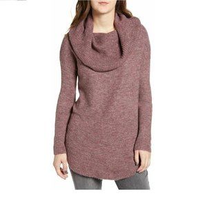 Dreamers by Debut Women Cowl Neck Tunic | Size - Medium | Color - Pink